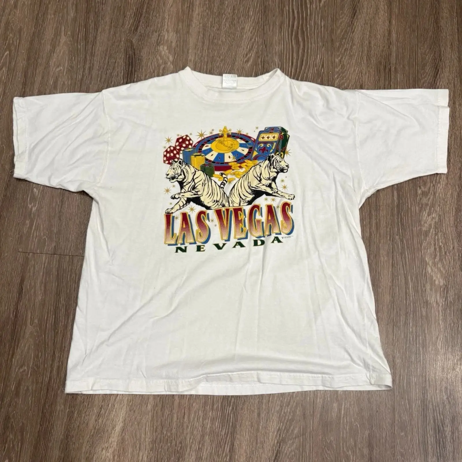 Vintage Vegas Fashion - Las Vegas Casino Tiger T Shirt