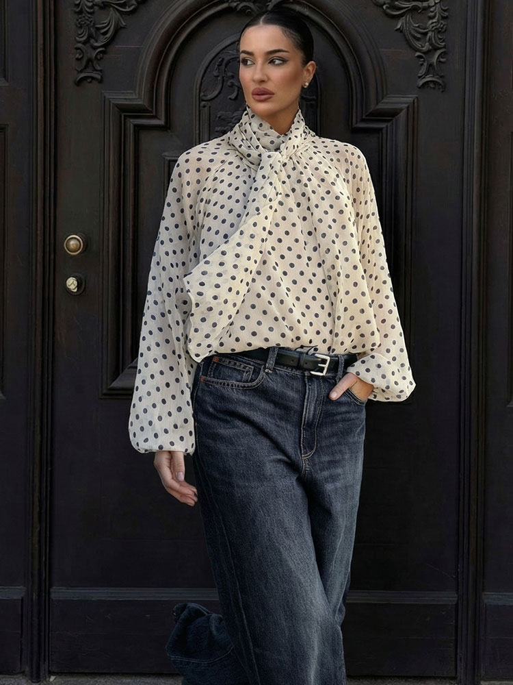 Vintage Fashion Trends 2026 - HH Women Fashion Vintage Polka Dot