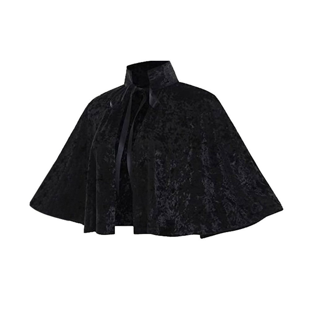 Vintage Trench Coat - New Vintage Cosplay Velvet Cape Victorian