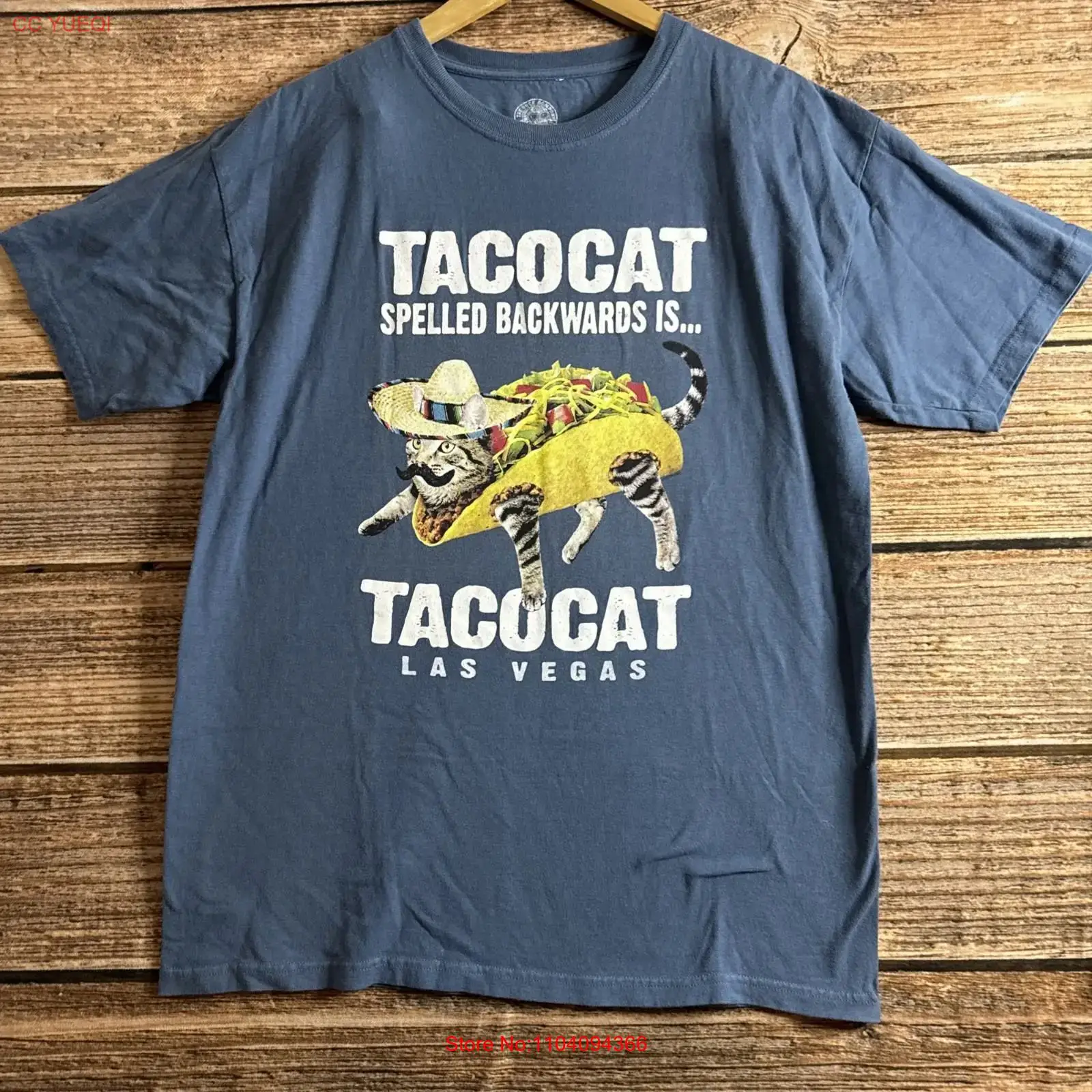 Vintage Vegas Fashion - TacoCat Spelled Backwards is Las Vegas