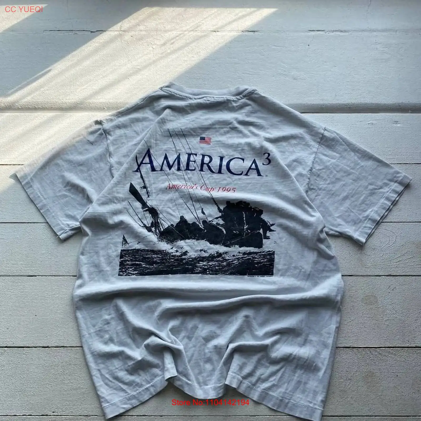 1995 VTG America's Cup A3 T Sh - Vintage Fashion Archive ulasan dan harga