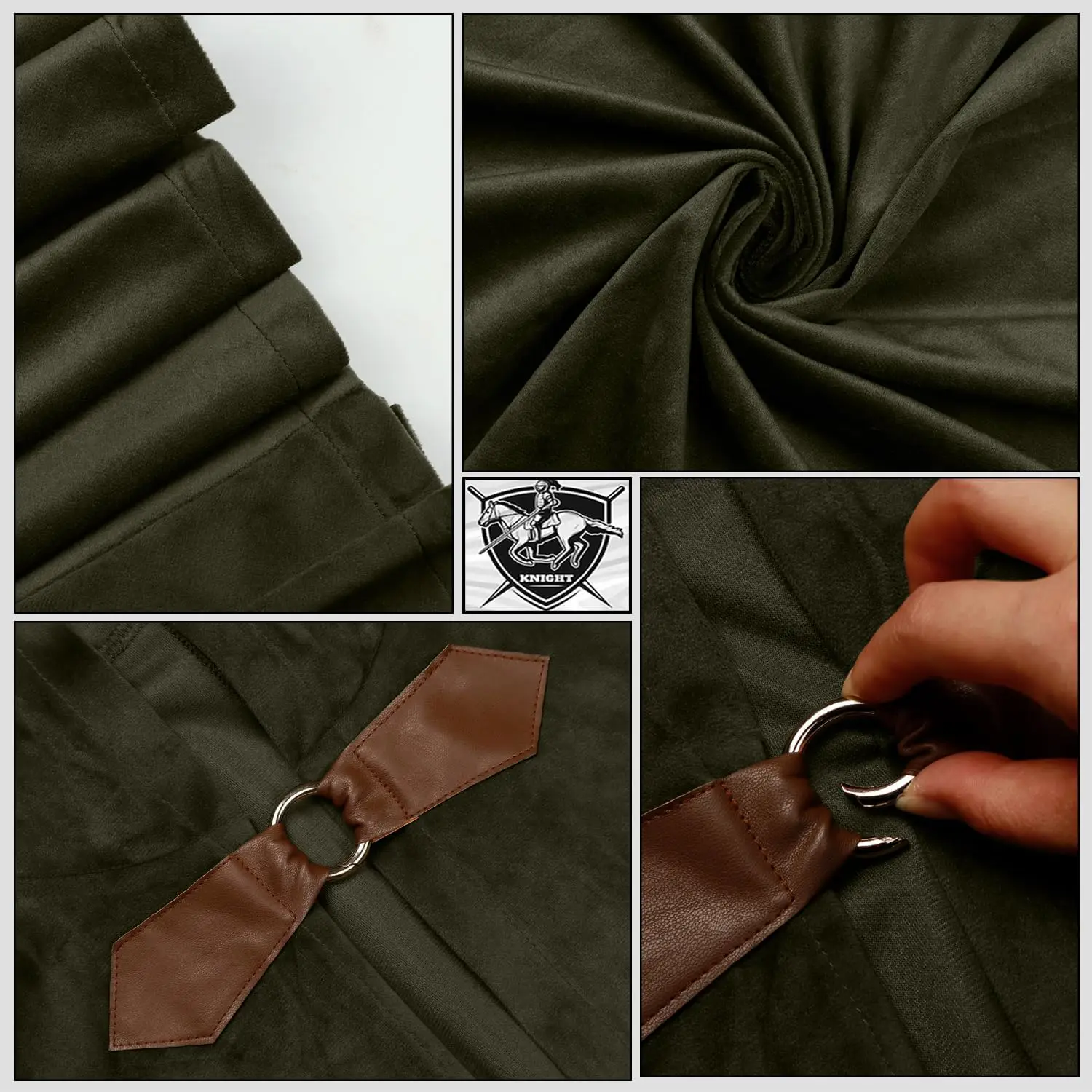 L'VOW Medieval Velvet Hooded C - Vintage Trench Coat ulasan dan harga