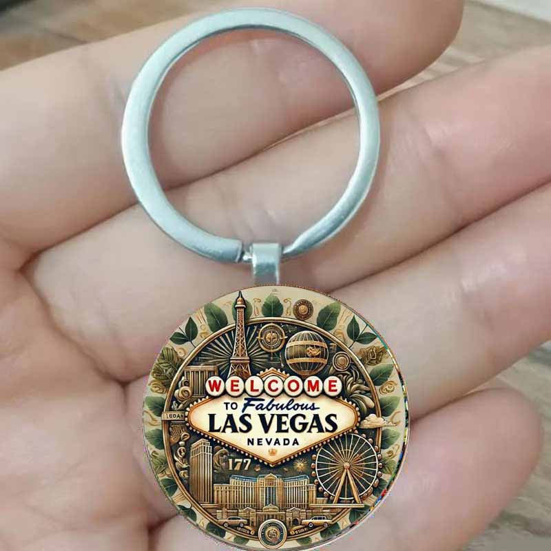 The vintage Las Vegas keychain - Vintage Vegas Fashion ulasan dan harga