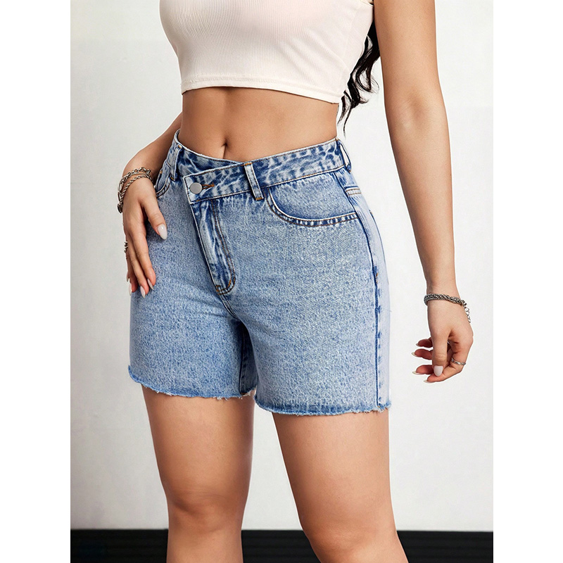 Benuynffy Asymmetrical Waist R - Vintage Fashion Jeans ulasan dan harga