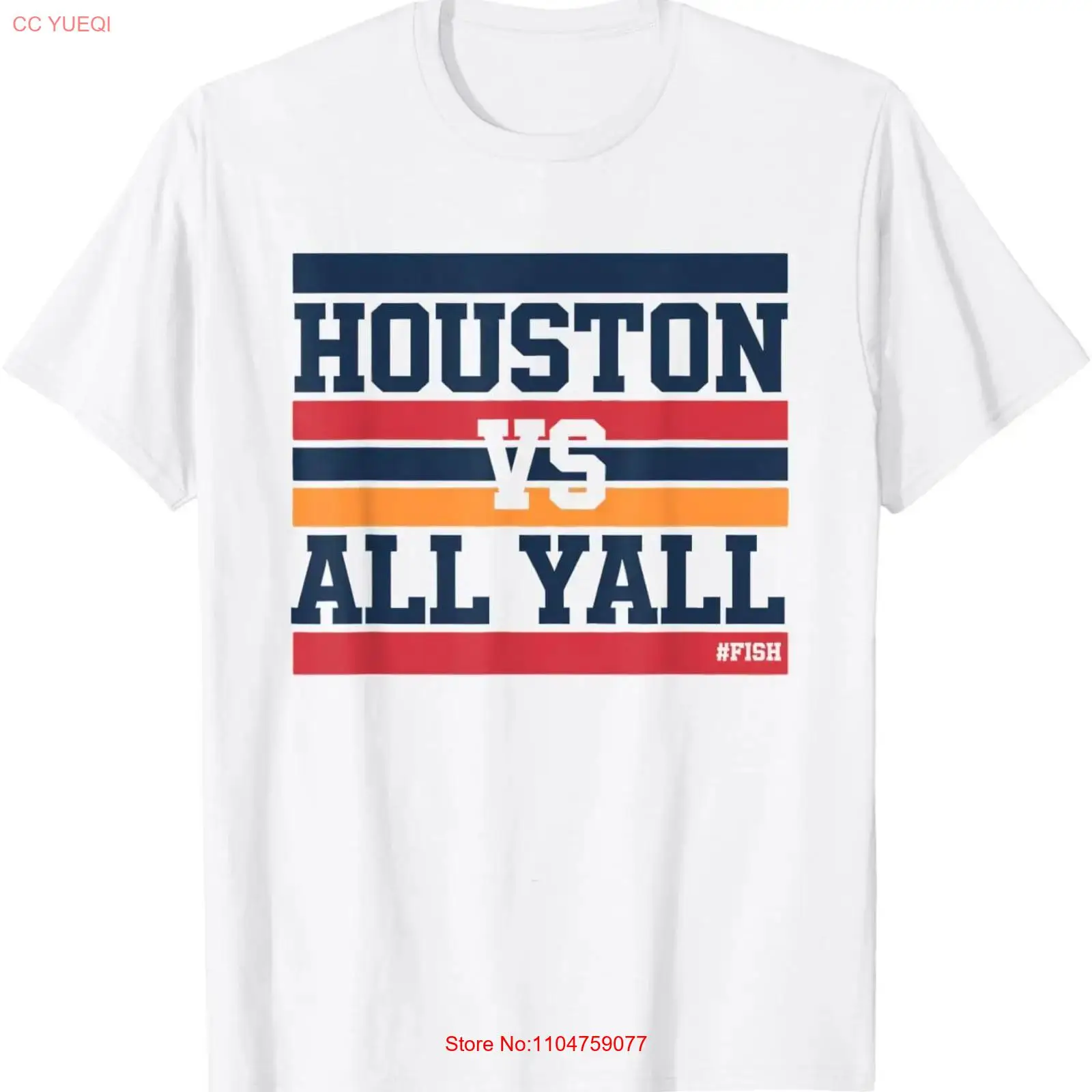 Houston VS All Y Hashtag Fish  - Vintage Fashion Hashtags ulasan dan harga