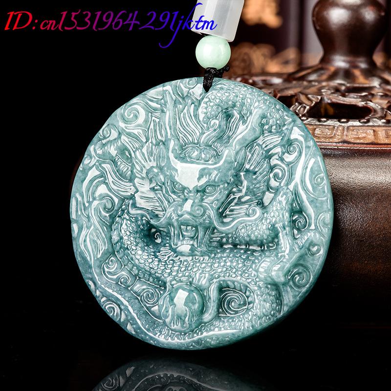 Burmese Jadeite Dragon Pendant - Vintage Fashion ulasan dan harga
