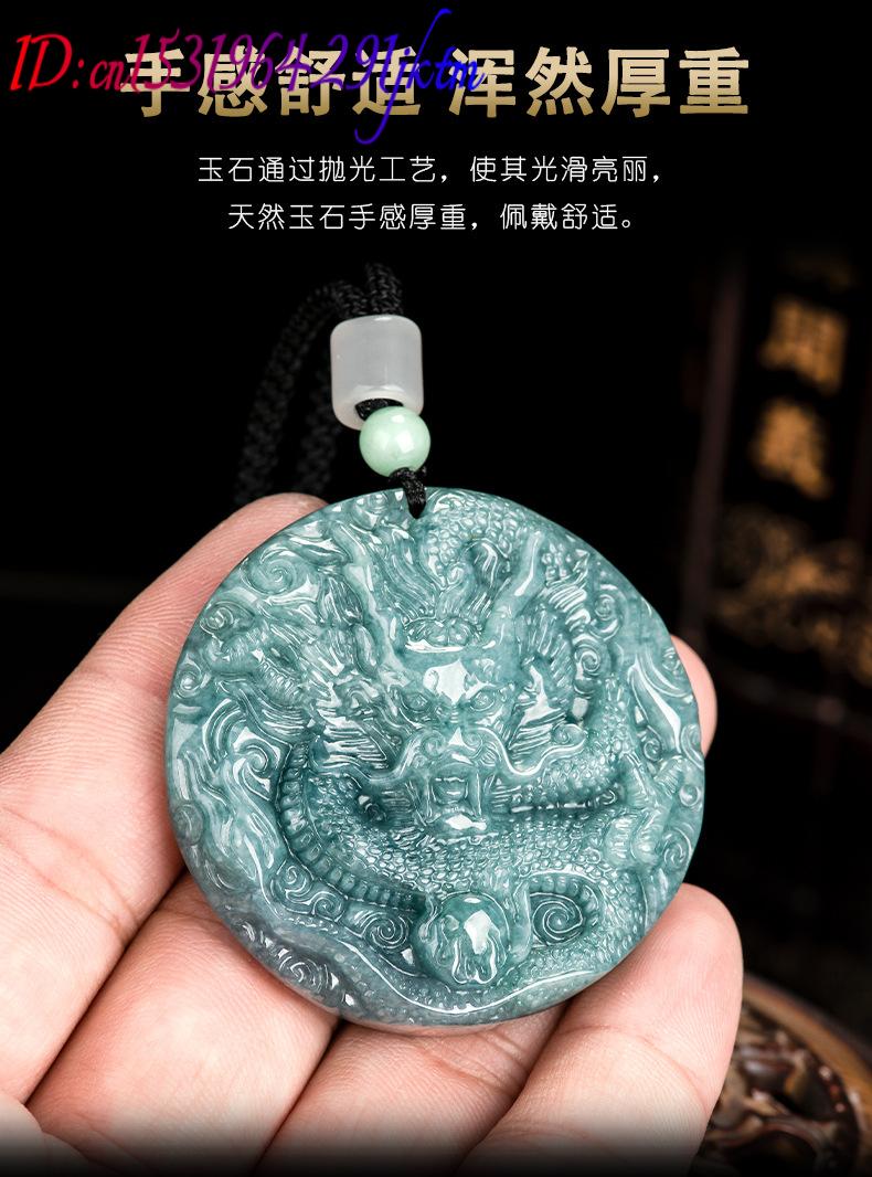Burmese Jadeite Dragon Pendant - Vintage Fashion ulasan dan harga