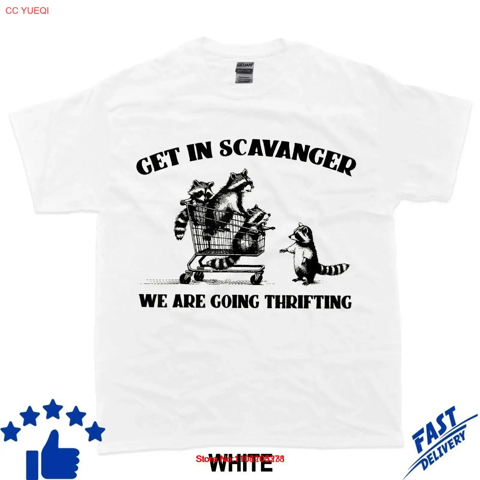 Get In Scavenger We're Going T - Thrift Vintage Fashion Usa ulasan dan harga