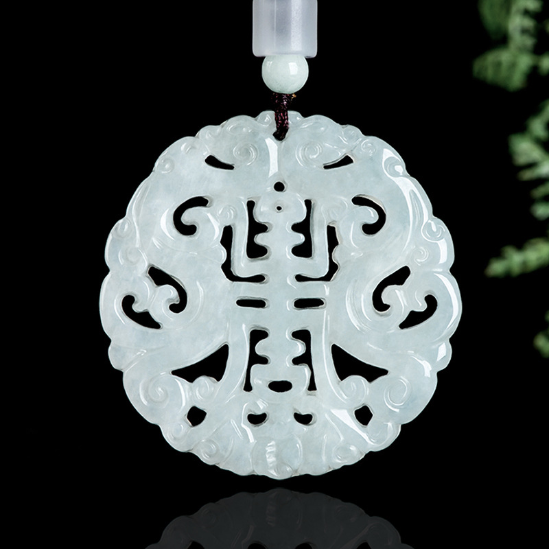 Burmese Jadeite Dragon Pendant - Vintage Fashion ulasan dan harga