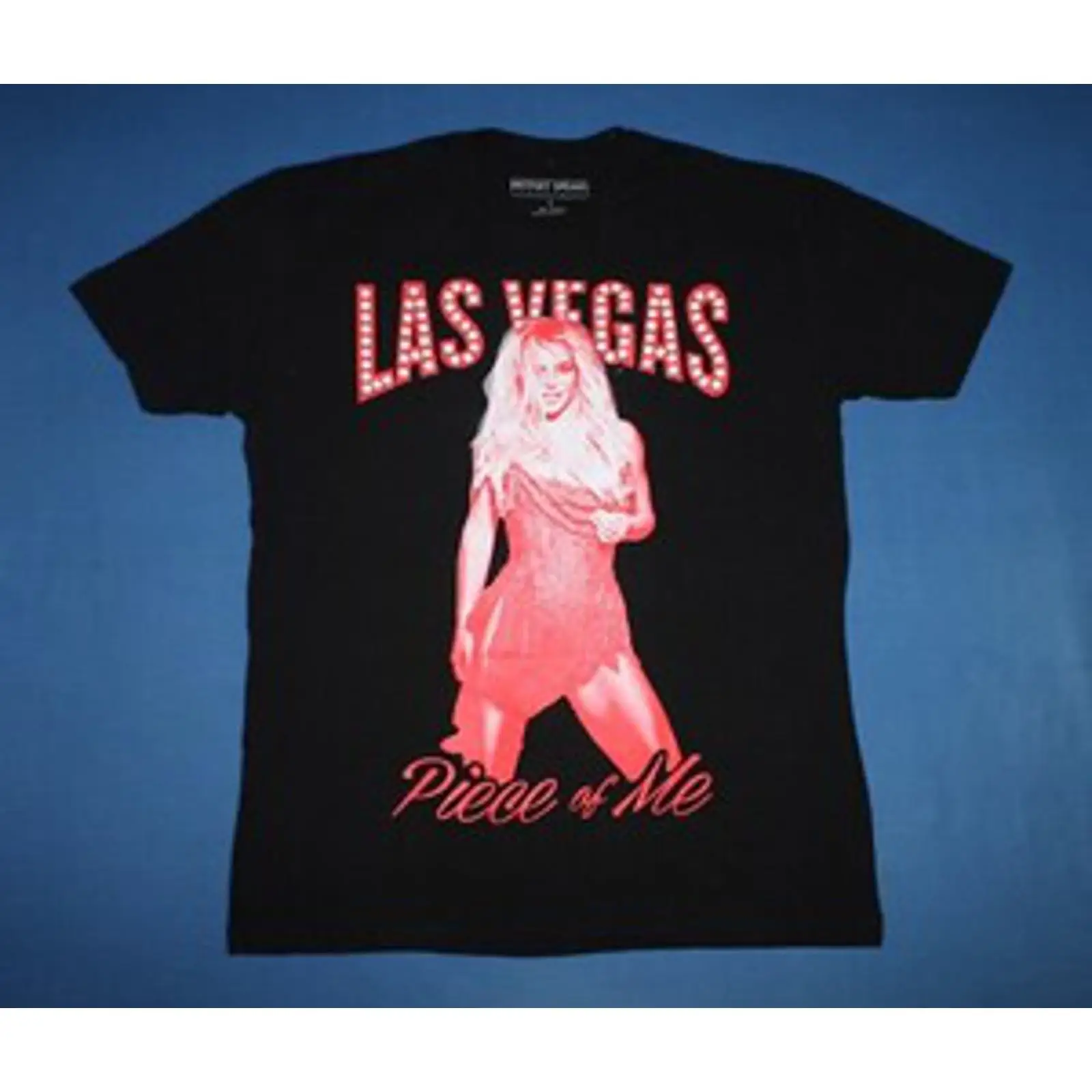Britney Spears T Shirt Las Veg - Vintage Vegas Fashion ulasan dan harga