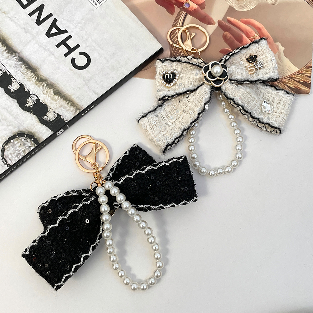 2026 Women's Cloth Bowknot Key - Vintage Fashion Collection ulasan dan harga