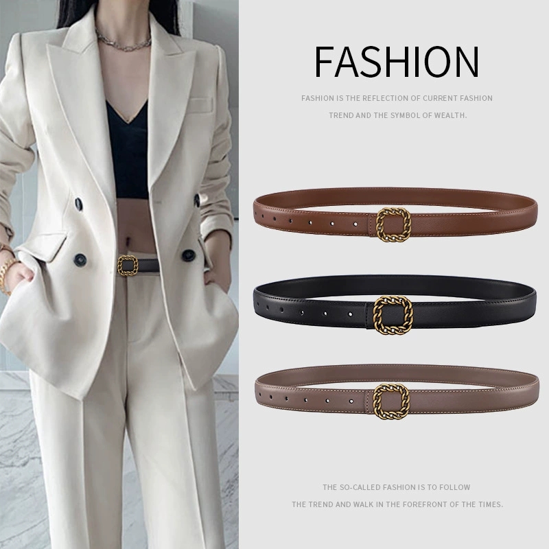Ladies' Vintage Square Buckle  - Vintage Fashion Looks ulasan dan harga