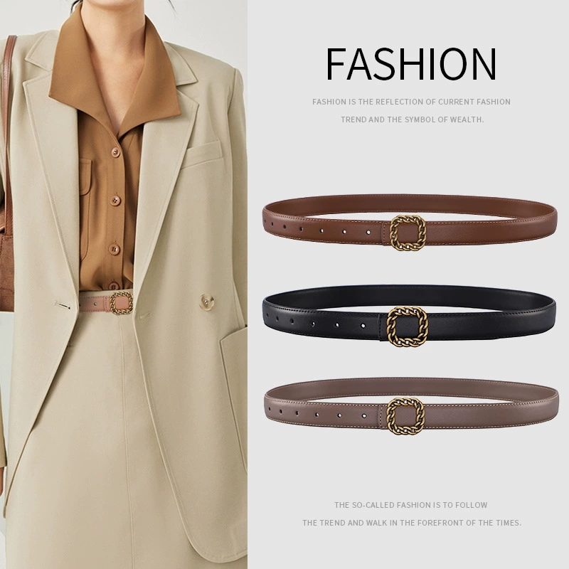 Ladies' Vintage Square Buckle  - Vintage Fashion Looks ulasan dan harga