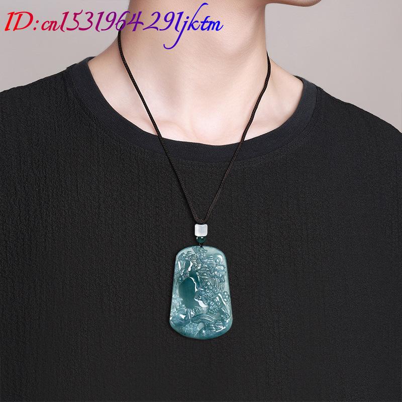 Natural Burmese Jadeite Scener - Vintage Fashion ulasan dan harga