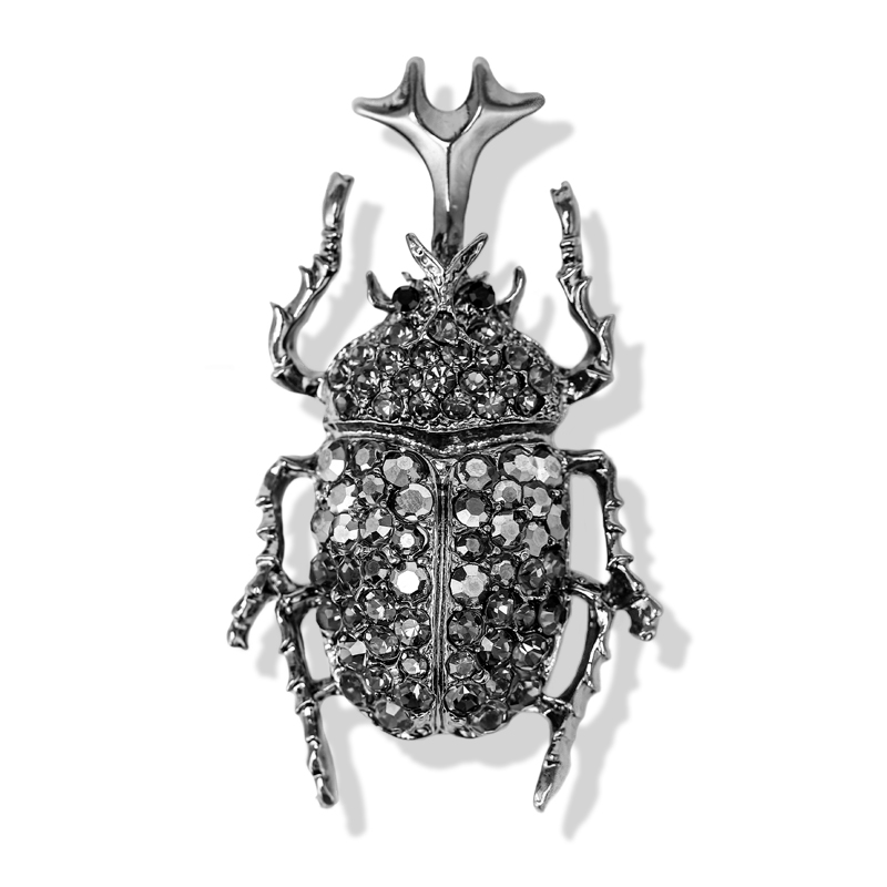 High-end Beetles Enamel Pin Rh - Vintage Fashion Bug ulasan dan harga