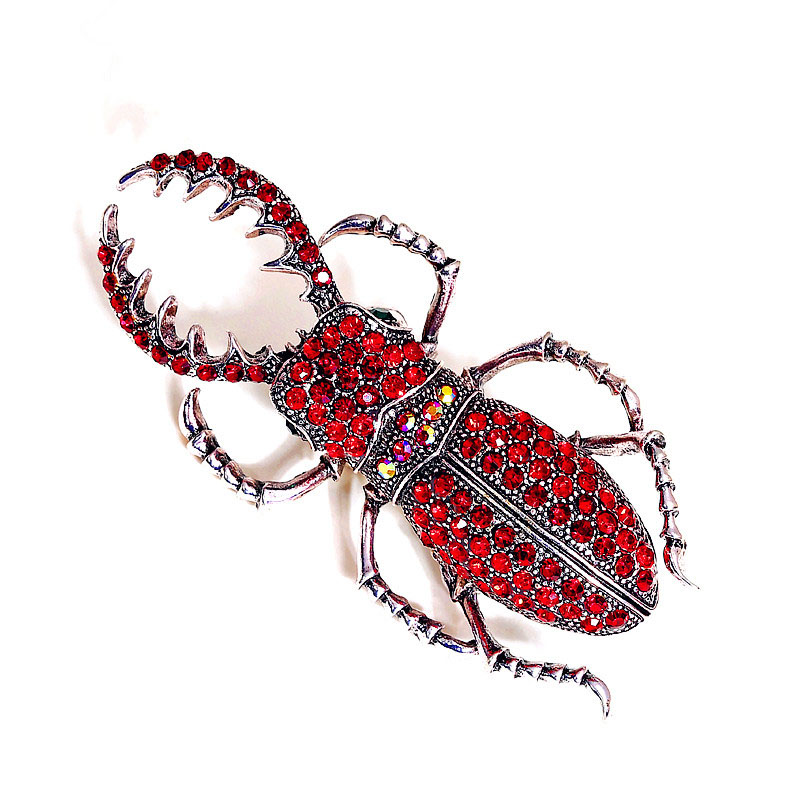 High-end Beetles Enamel Pin Rh - Vintage Fashion Bug ulasan dan harga