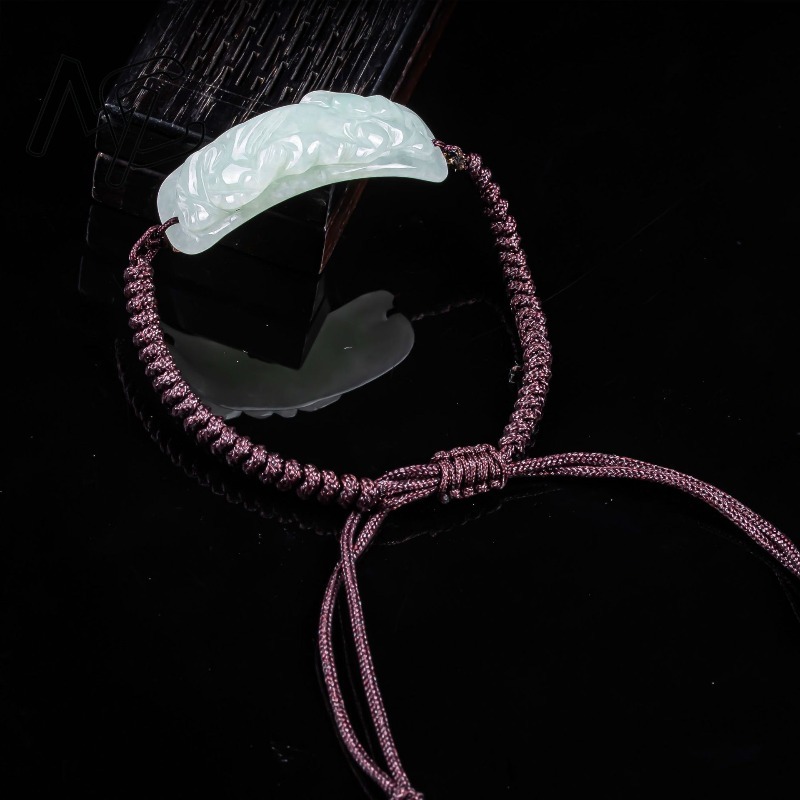 Burmese Jadeite Pixiu Bracelet - Vintage Fashion ulasan dan harga