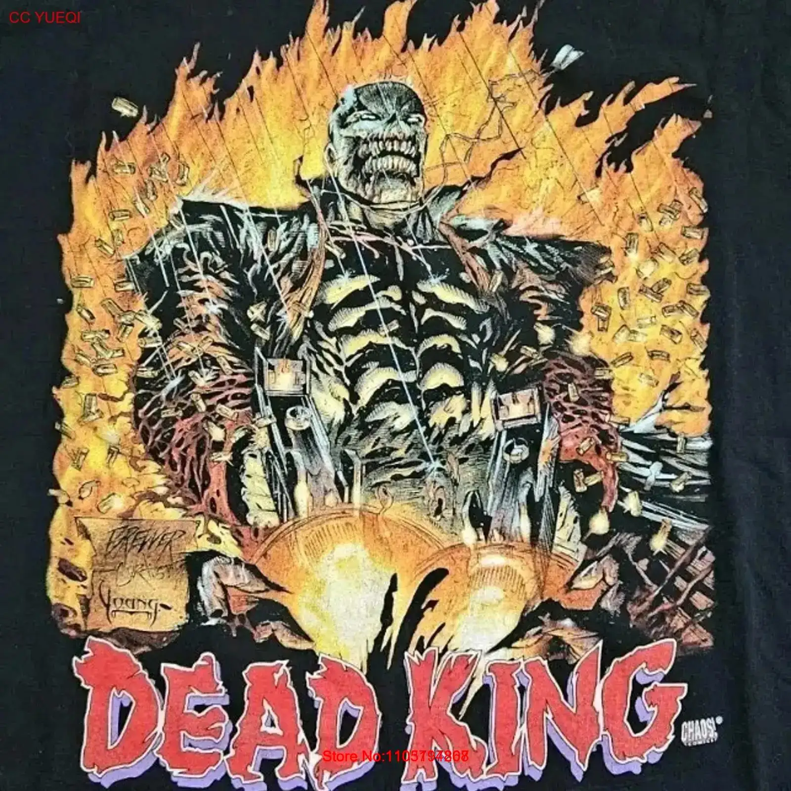Vintage 90s Choas Comics Dead  - Vintage Fashion Victim Shirt ulasan dan harga