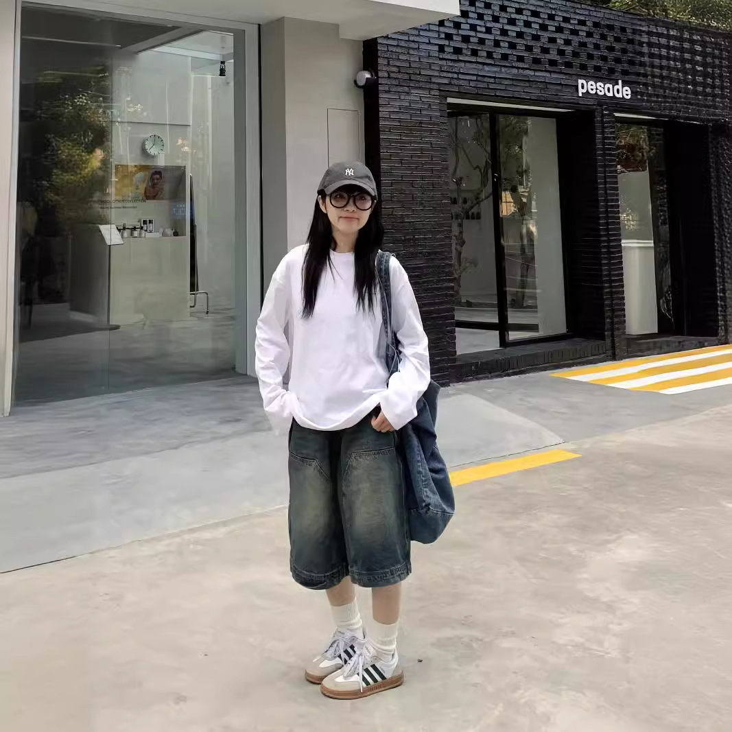 Women Y2K Vintage Baggy Jean S - Vintage Fashion Jeans ulasan dan harga