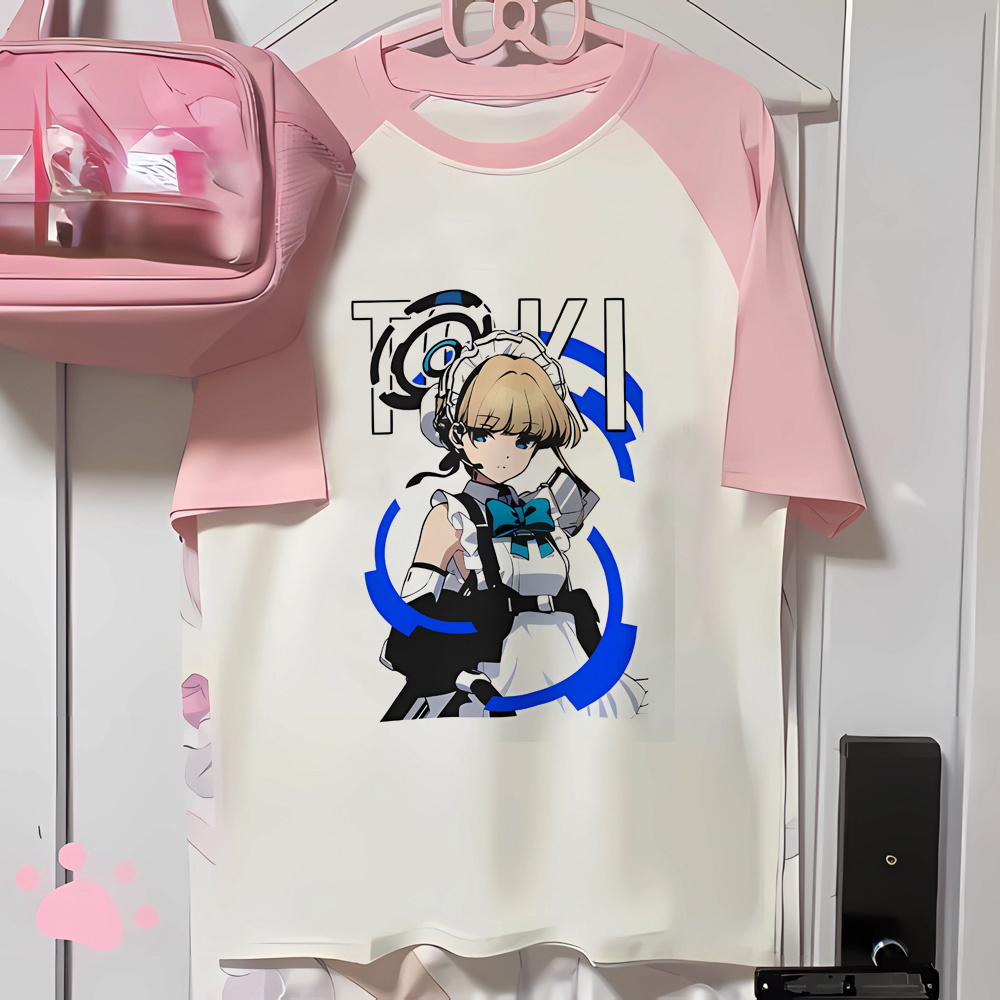 Blue Archive t-shirt shoujo vi - Vintage Fashion Archive ulasan dan harga