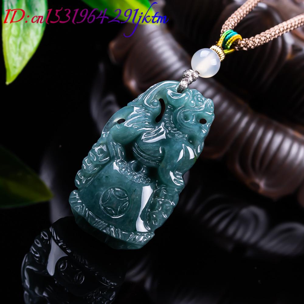 Burmese Jadeite Pixiu Pendant  - Vintage Fashion ulasan dan harga
