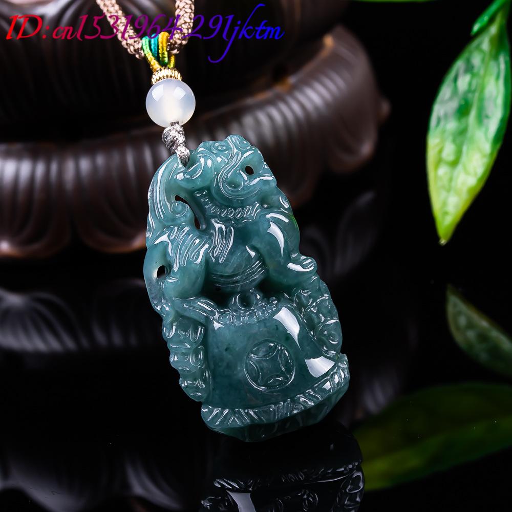 Burmese Jadeite Pixiu Pendant  - Vintage Fashion ulasan dan harga