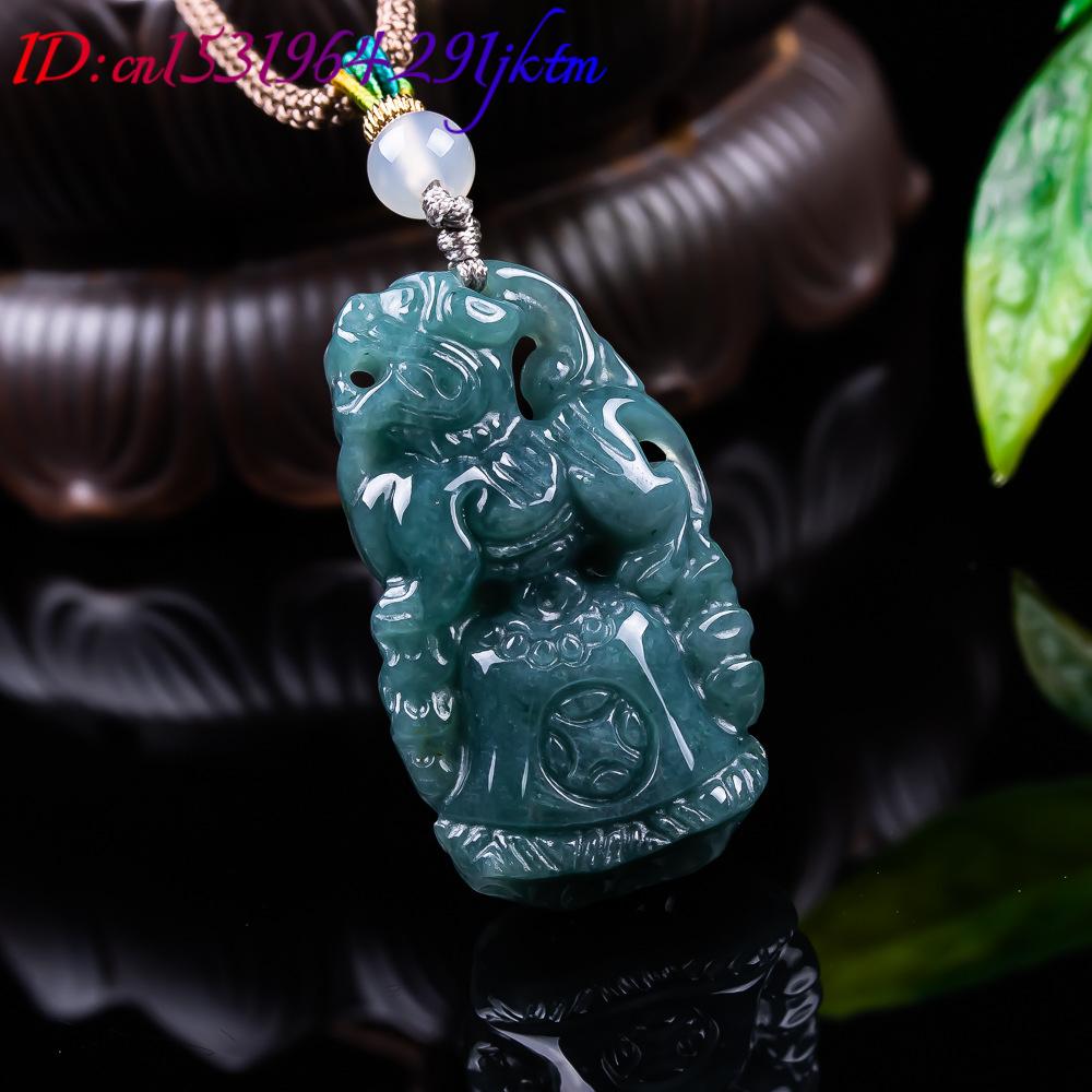 Burmese Jadeite Pixiu Pendant  - Vintage Fashion ulasan dan harga