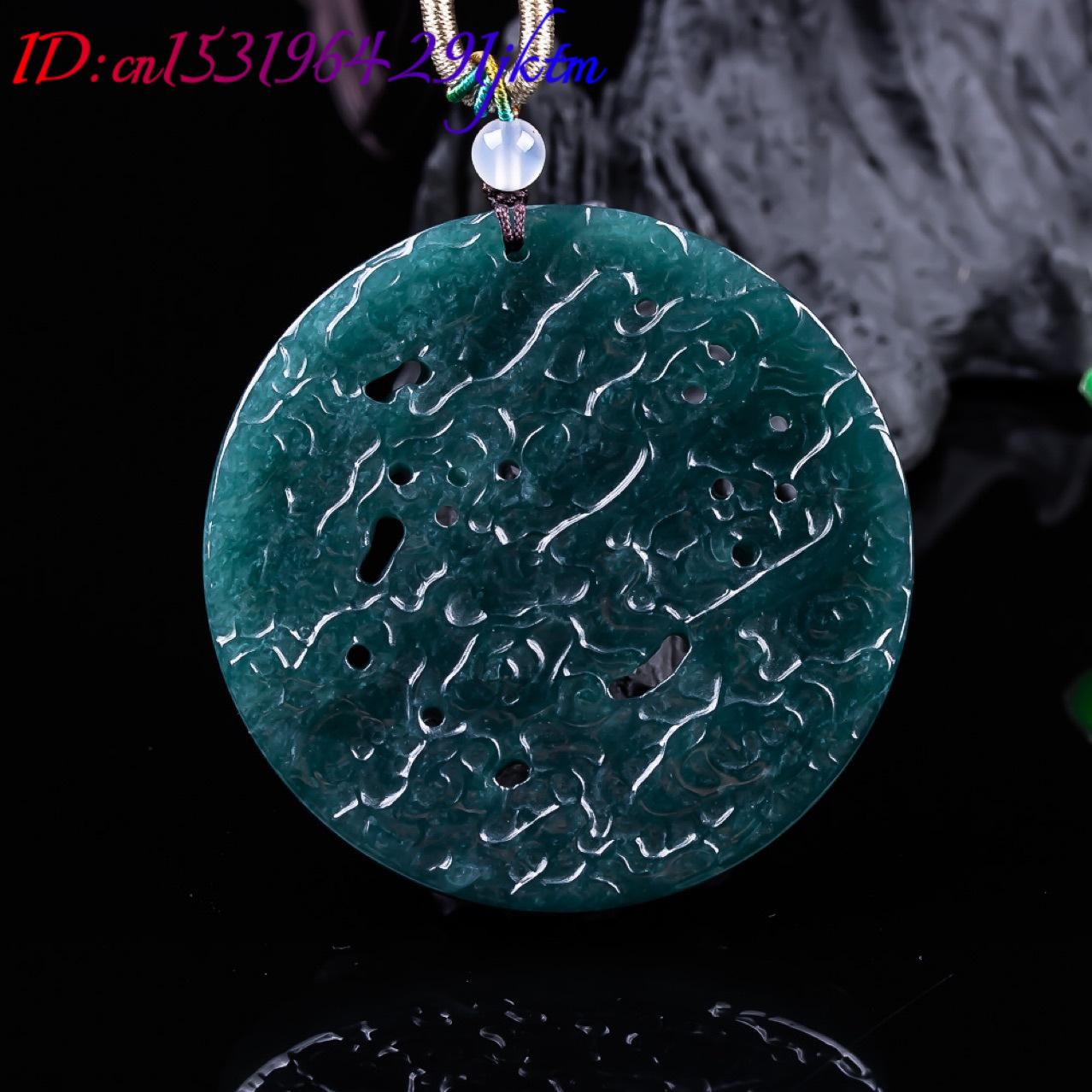 Burmese Jadeite Dragon Pendant - Vintage Fashion ulasan dan harga