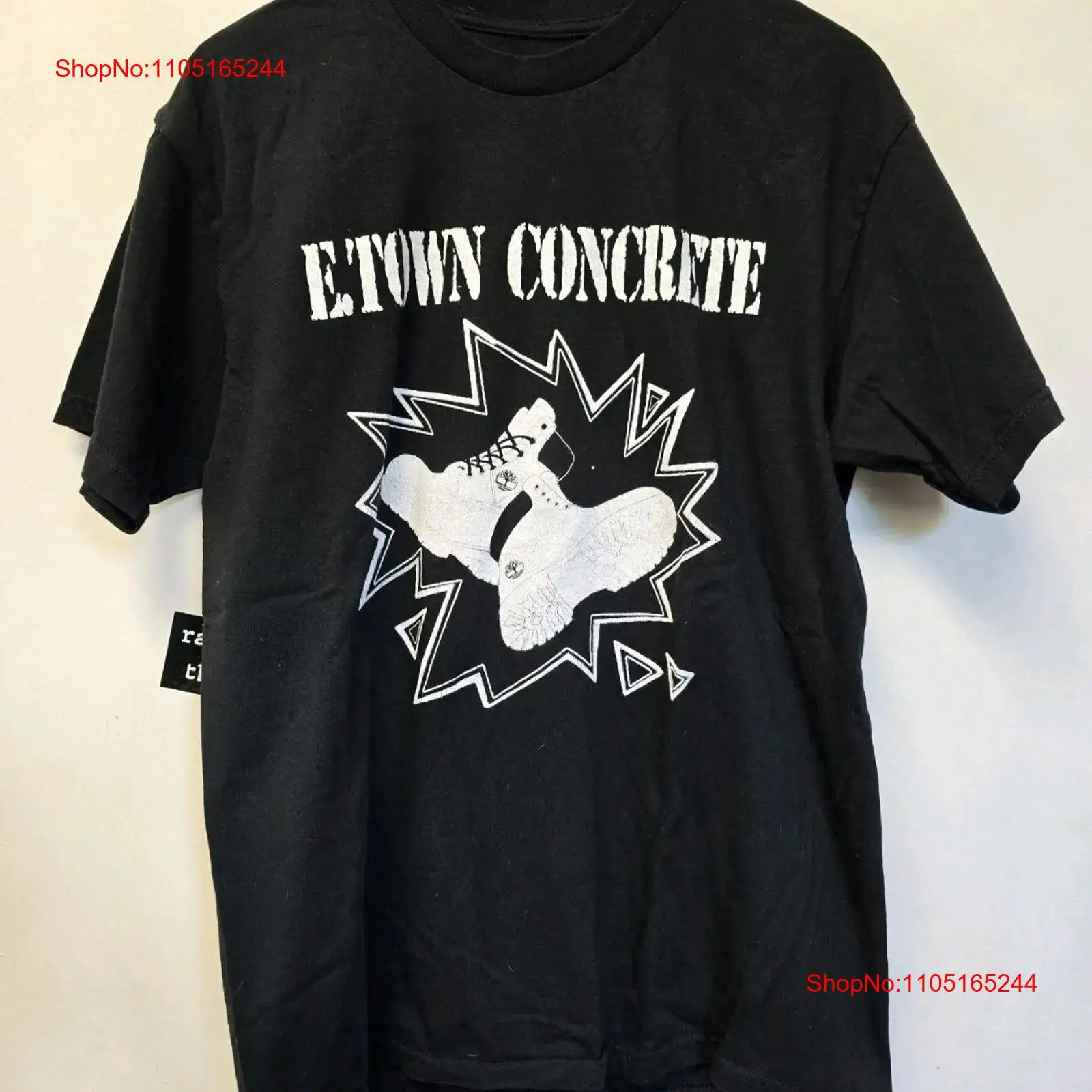 E Town Concrete Band T Shirt L - Vintage Fashion Newtown ulasan dan harga