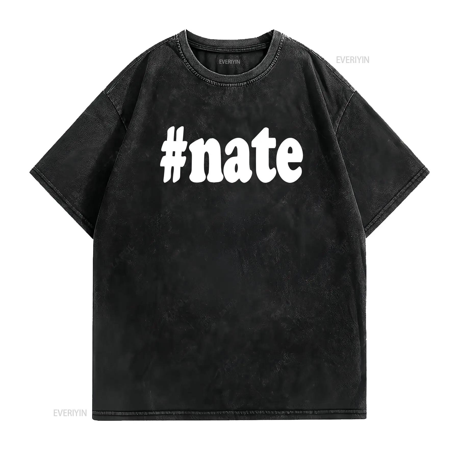 Nate T shirt Hashtag Nathan Di - Vintage Fashion Hashtags ulasan dan harga