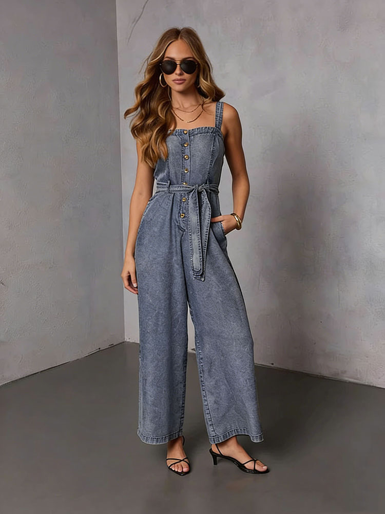 Summer Vintage Women Denim Jum - Vintage Fashion Jeans ulasan dan harga