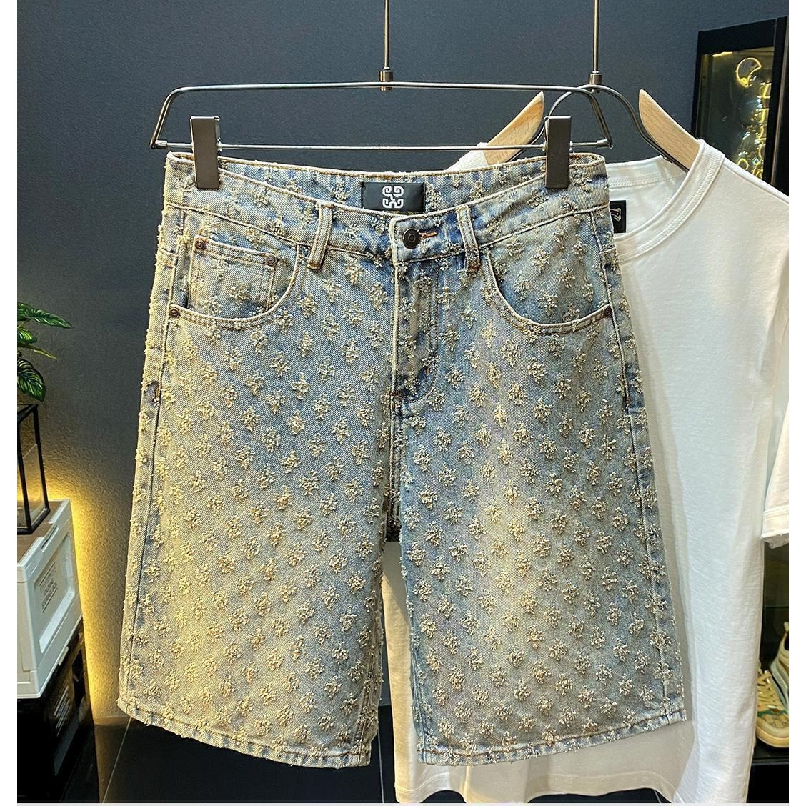 Summer High Street Denim Short - Vintage Fashion Shop ulasan dan harga