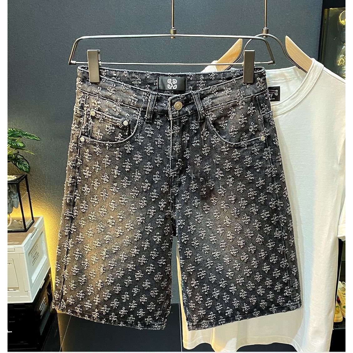 Summer High Street Denim Short - Vintage Fashion Shop ulasan dan harga