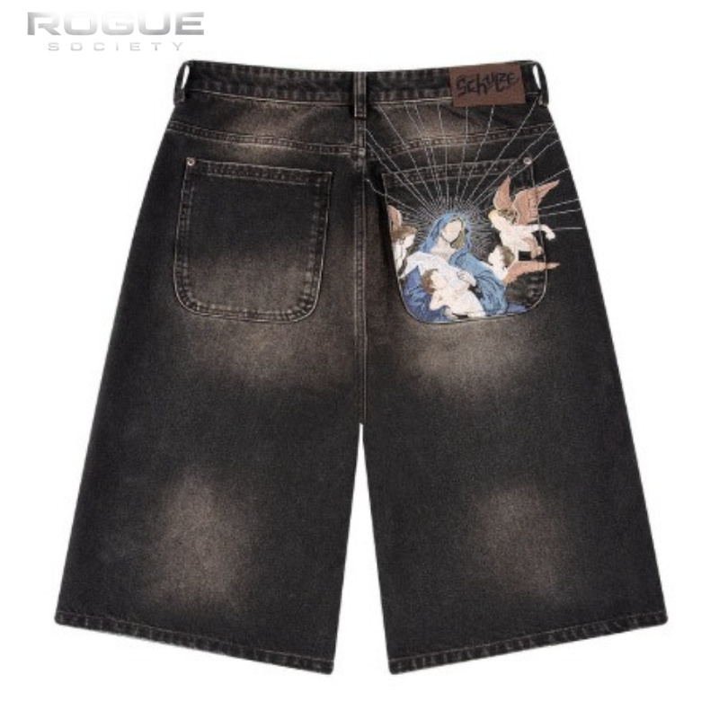 Summer Luxury Harajuku Jeans B - Vintage Fashion Jeans ulasan dan harga