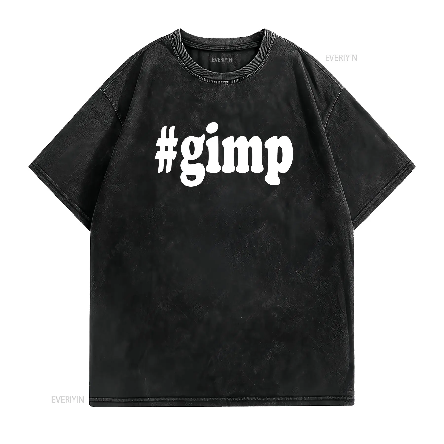 gimp T shirt Hashtag Funny Bla - Vintage Fashion Hashtags ulasan dan harga
