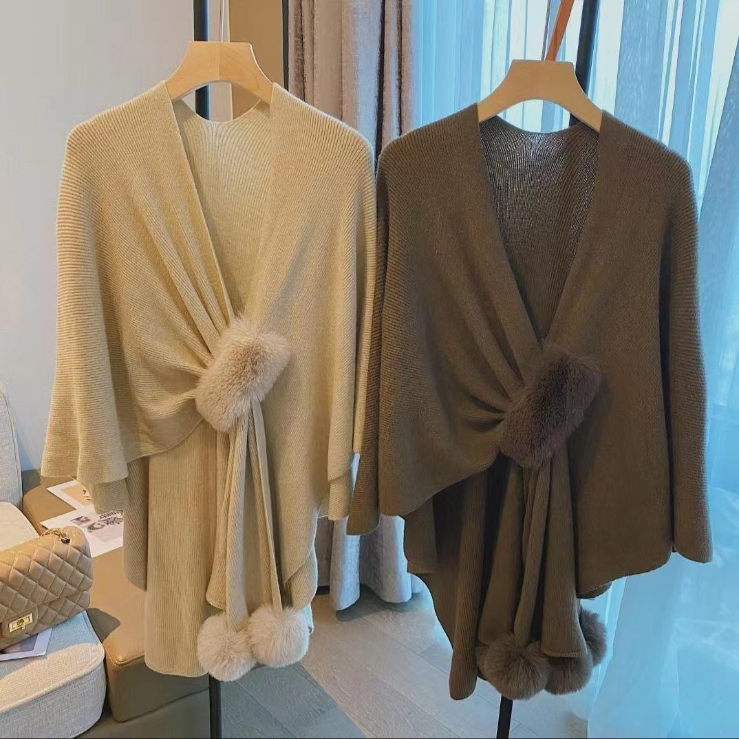 Autumn New Vintage Knitted Sha - Vintage Trench Coat ulasan dan harga
