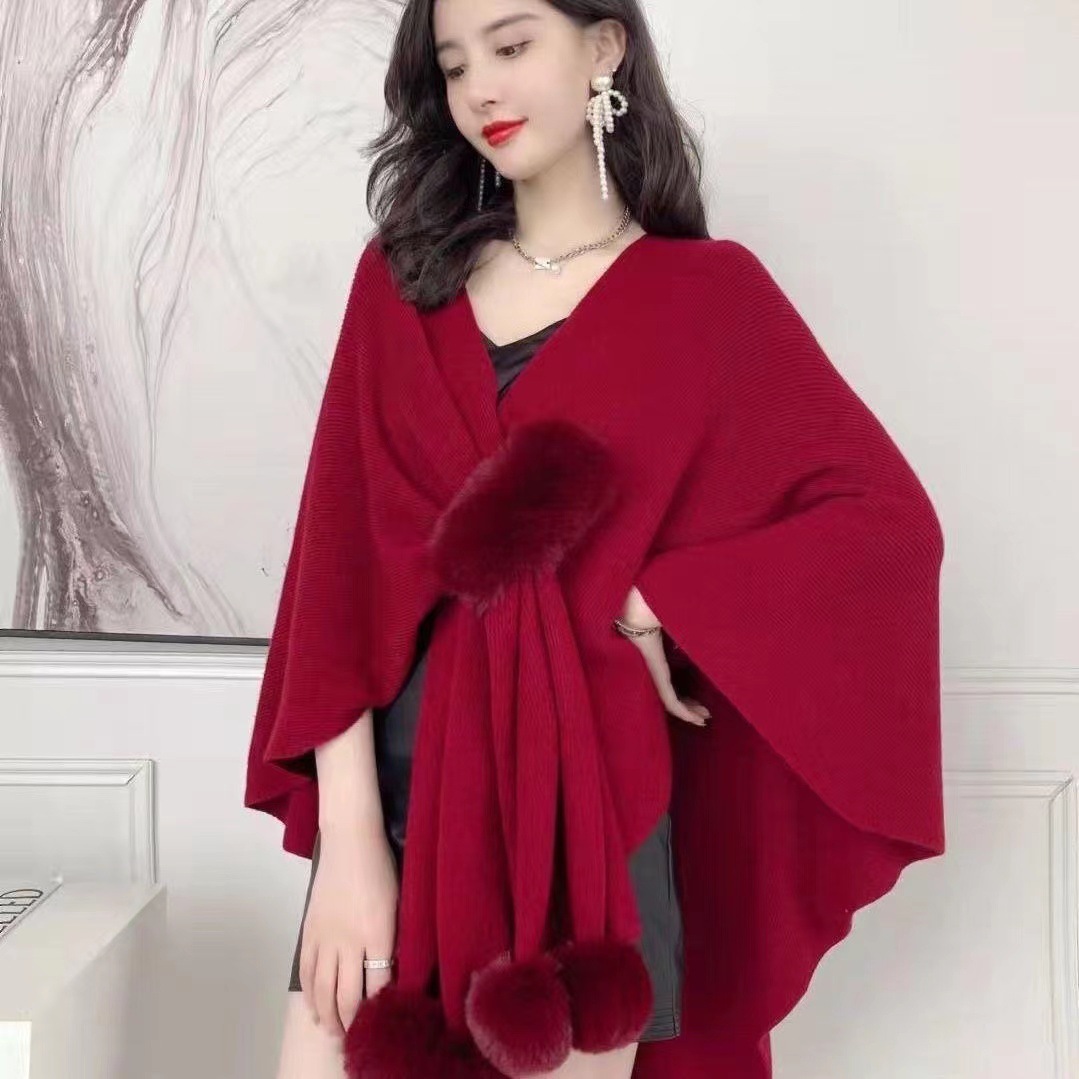Autumn New Vintage Knitted Sha - Vintage Trench Coat ulasan dan harga