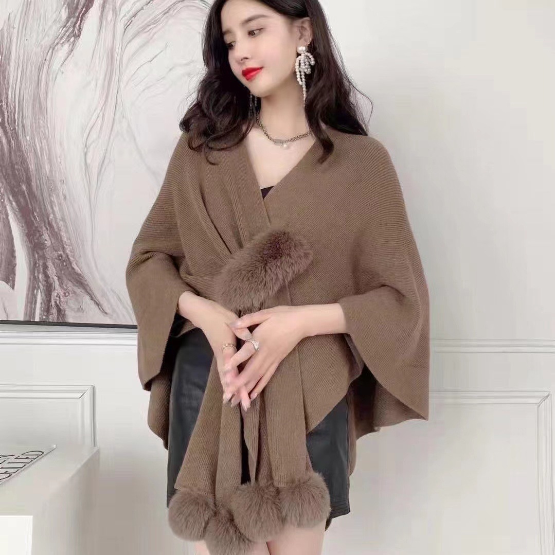 Autumn New Vintage Knitted Sha - Vintage Trench Coat ulasan dan harga