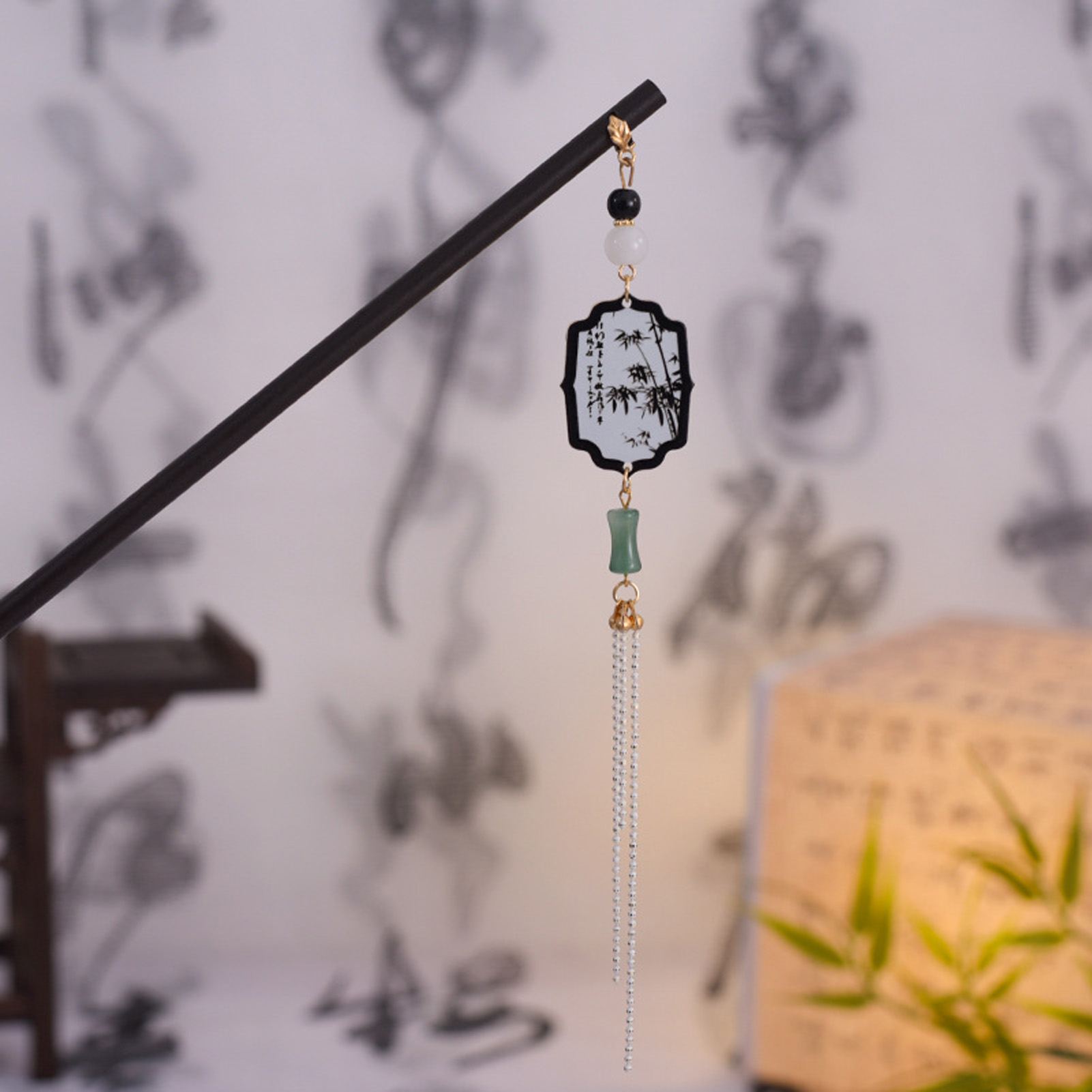 Vintage Wooden Hairpin For Wom - Vintage Fashion Shop ulasan dan harga