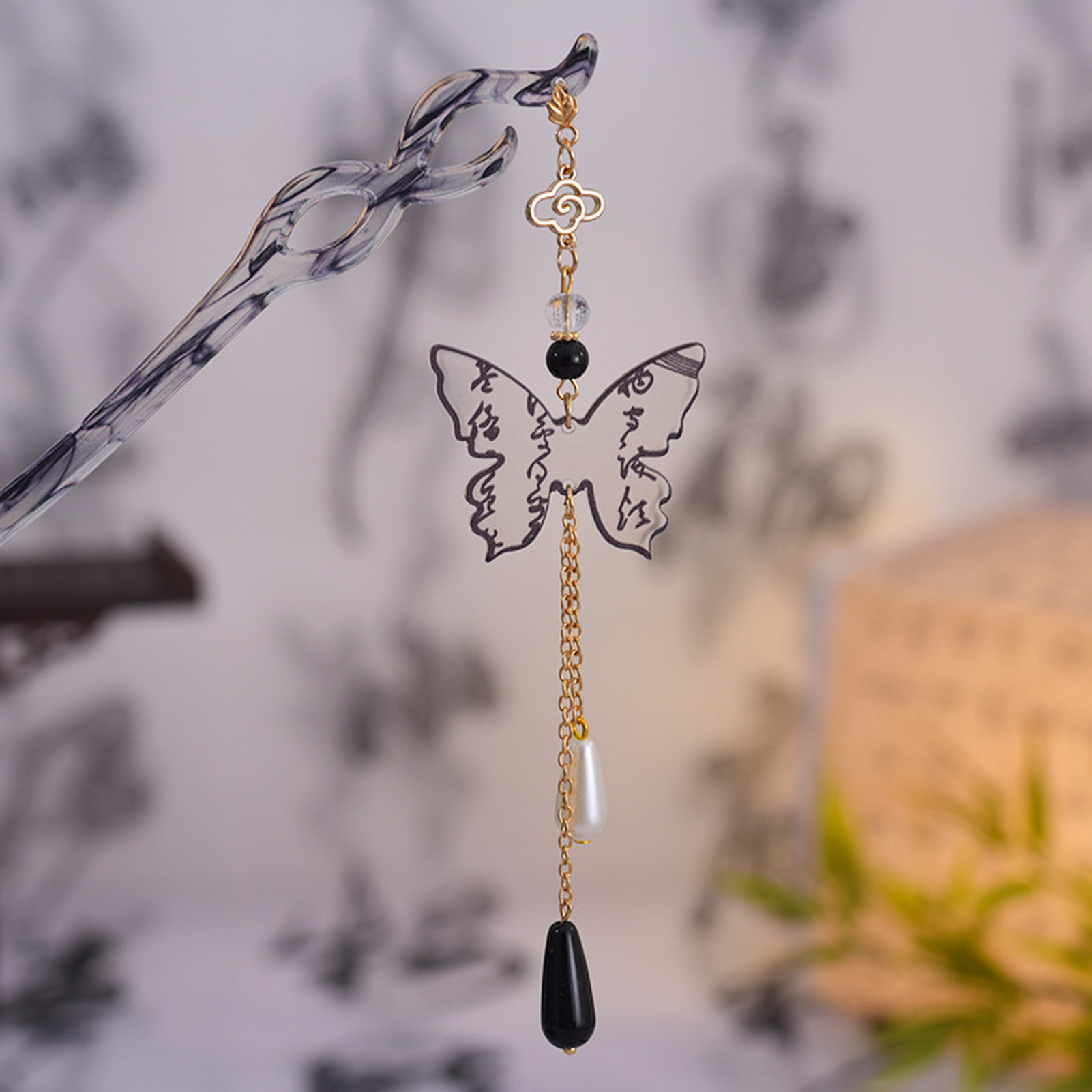 Vintage Wooden Hairpin For Wom - Vintage Fashion Shop ulasan dan harga