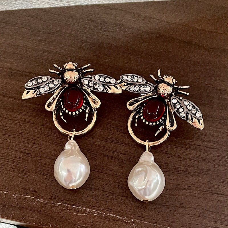 Vintage Bug Insect Dangle Earr - Vintage Fashion Bug ulasan dan harga
