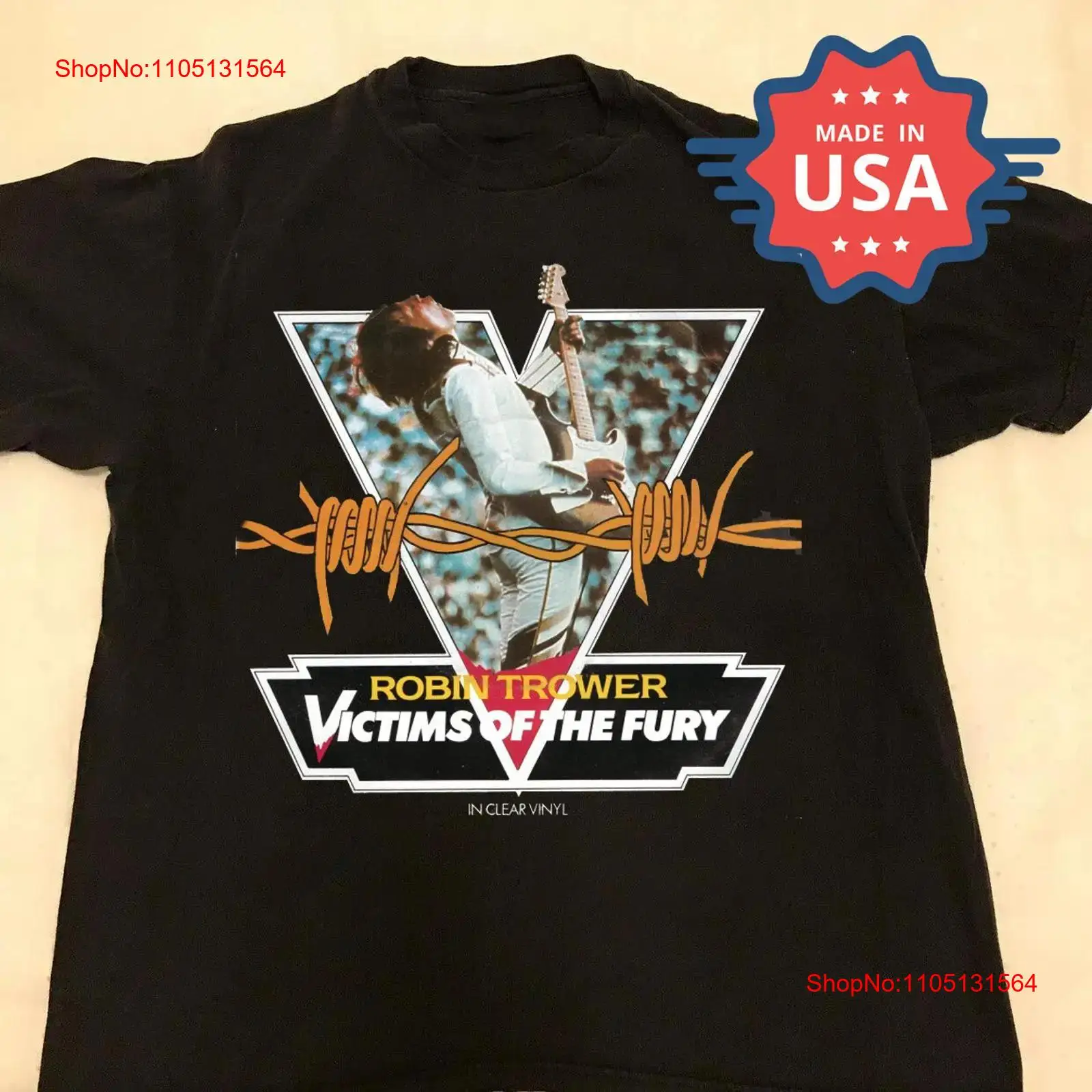 Robin Trower Victims Of The Fu - Vintage Fashion Victim Shirt ulasan dan harga