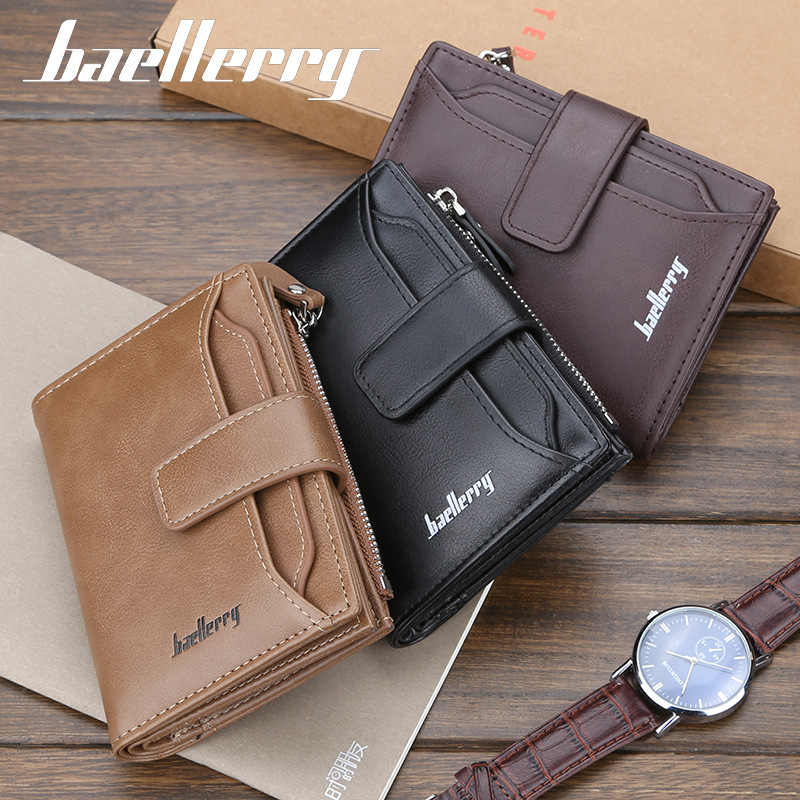 2020 Name Engraving Men Wallet - Vintage Fashion Brand Names ulasan dan harga