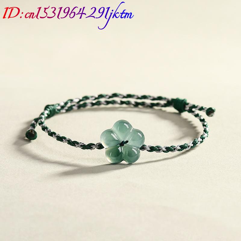 Burmese Jadeite Flower Bracele - Vintage Fashion ulasan dan harga