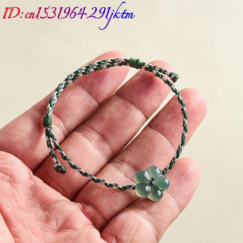 Burmese Jadeite Flower Bracele - Vintage Fashion ulasan dan harga