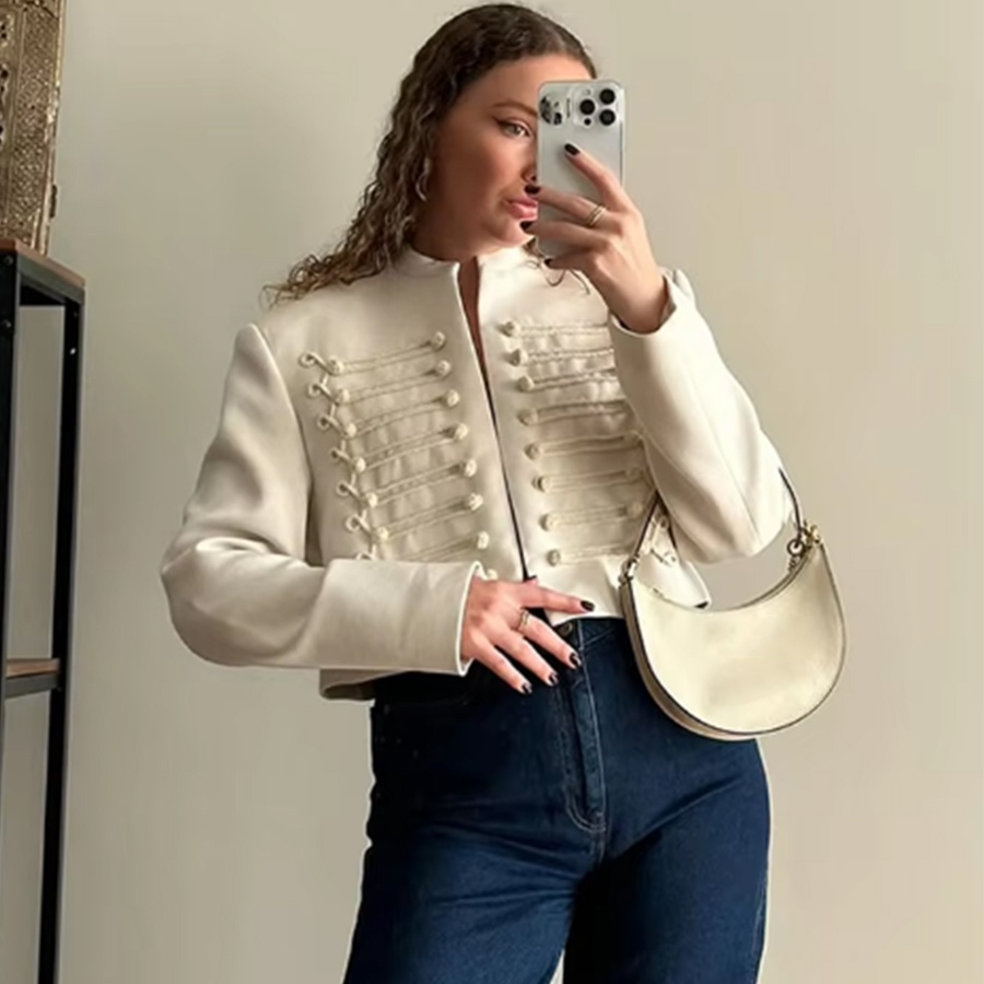 Women Vintage Slim Jacket Spri - Vintage Trench Coat ulasan dan harga