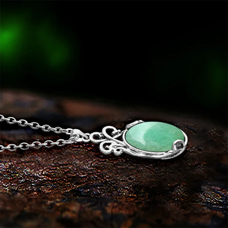 Vintage Look Natural Stone Jad - Vintage Fashion Looks ulasan dan harga