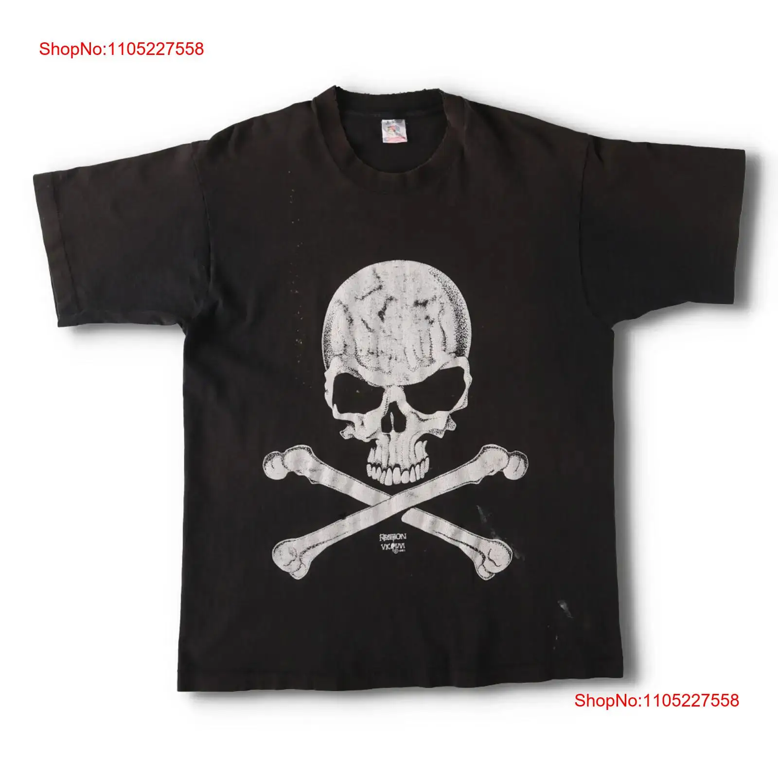 90'S Fruit of the Loom FASHION - Vintage Fashion Victim Shirt ulasan dan harga