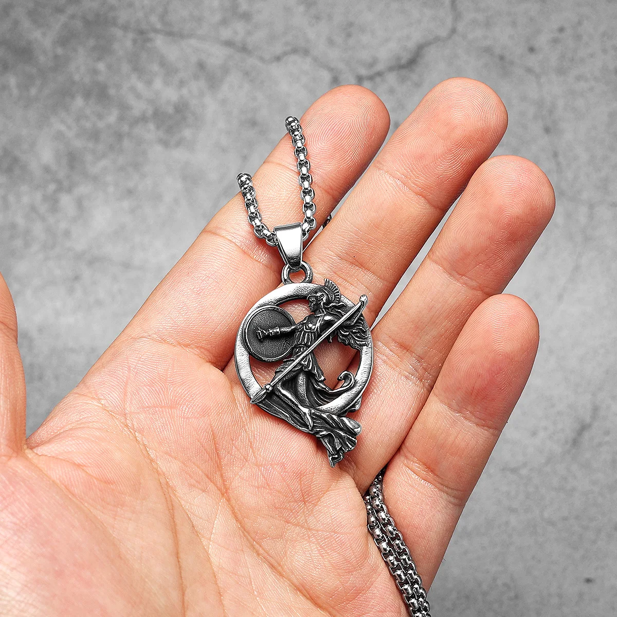 Greece Myth Goddess Men Neckla - Vintage Fashion Newtown ulasan dan harga