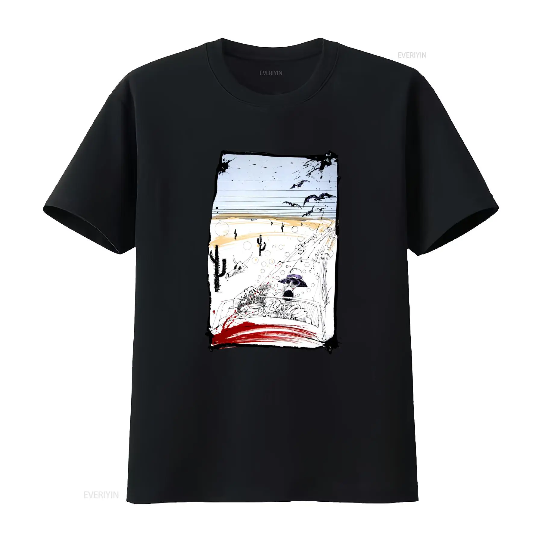 Maglietta Artistica Fear And L - Vintage Vegas Fashion ulasan dan harga